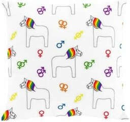 Arvidssons Textil Pride Horse Multi poszewka na poduszkę