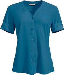 VAUDE Damska bluzka Skomer Iii turkusowy kingfisher 34