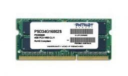 Patriot SODIMM DDR3 4GB Signature 1600MHz CL11