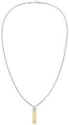 Biżuteria TOMMY HILFIGER 2790351. Naszyjnik, Kolor srebrny. Mężczyzna.