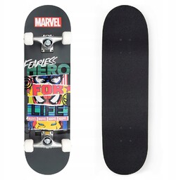 Deskorolka Drewniana Duża Marvel Fearless
