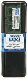 GoodRam Pamięć GR1600S3V64L11S/4G (DDR3 SO-DIMM; 1 x 4