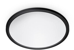 WiZ - SuperSlim Lampa Sufitowa 22W RGB Black