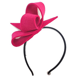 Pakamera Fascynator fuksja zawijasek