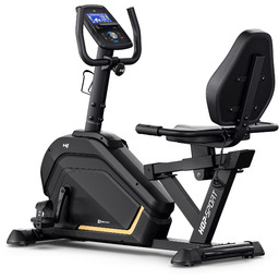 Rower leżący elektryczno-magnetyczny HS-120L Ravel czarny