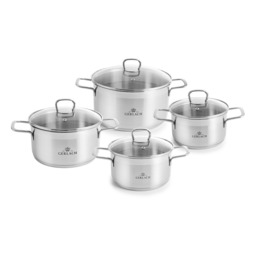 Komplet garnków Brava 8 elementów indukcja GERLACH