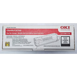 Toner Oryginał Oki 43865708 Czarny C5650 C5750