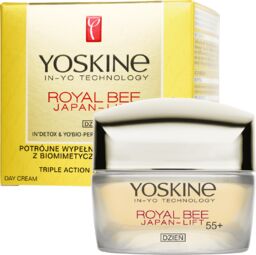Yoskine Royal Bee Japan-Lift 55+, krem do twarzy