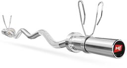 Gryf olimpijski lekko łamany 120 cm (50 mm)