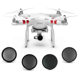 Zestaw 4 filtrów do dronów DJI Phantom 3