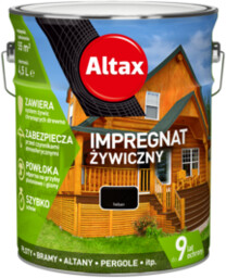 Impregnat żywiczny 4,5 l heban Altax