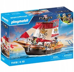 Playmobil Pirates 71418 Statek Piracki