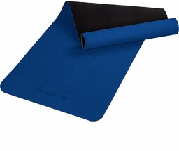 GRANATOWA MATA TPE 190x60x0,6cm DO ĆWICZEŃ JOGI