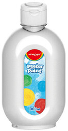 FARBA PLAKATOWA 300 ml BUTELKA KEYROAD BIAŁA