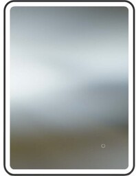 Lustro prostokątne LED NEBULA 60x80 z włącznikiem dotykowym