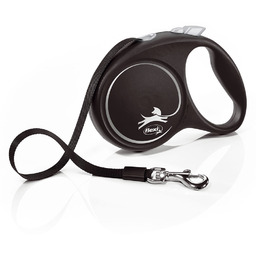 Flexi Smycz Black Design M Taśma 5m