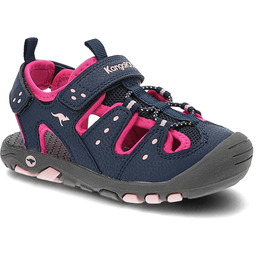 Kangaroos Granatowe Sandały Wygodne Buty Dziecięce