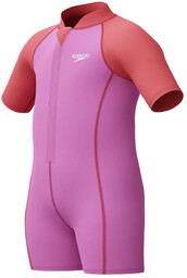 Speedo lts neoprene suit infant girls violet/red months
