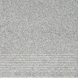 Gres szkliwiony stopnica MILTON grey mat 29,7x29,7 gat.