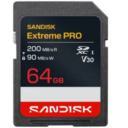 SANDISK Extreme PRO SDXC 64GB 90 MB/s Karta