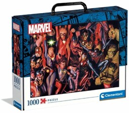 Puzzle 1000 elementów Brief Case Marvel