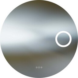 Lustro okrągłe LED LUX LIGHT 80 z włącznikiem