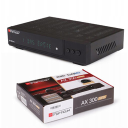 Tuner Dekoder Satelitarny Opticum Hd AX300 Vfd Fta