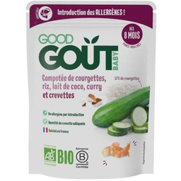 Good Gout BIO Krewetki z ryżem, cukinią