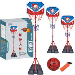 WOOPIE Zestaw Koszykówka Wolnostojąca Regulowana Wysokość 90-170cm +