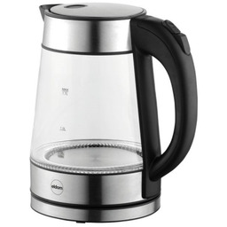 ELDOM SZKLANY CZAJNIK BEZPRZEWODOWY C420 KETTY 1850-2200W 1,7L
