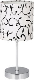 Candellux EMILY 41-26750 lampa stołowa walcowy abażur biały