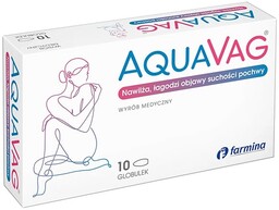 Aquavag globulki dopochwowe x10 sztuk