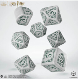 Kości do gry Harry Potter - Slytherin White