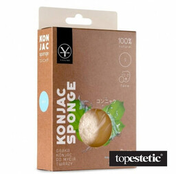 Yasumi Pure Konjac Sponge S Naturalna gąbka
