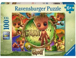 RAVENSBURGER Puzzle Marvel Groot 12004128 (100 elementów)