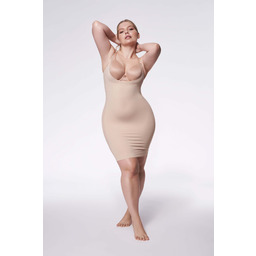 Halka 222 Basic Slip Open Biust Naturalna