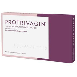 PROTRIVAGIN, 6 kapsułek dopochwowych -> Odbiór w Żabce!