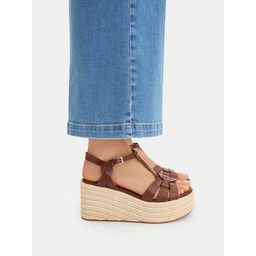 Espadryle Badura EO-AMARI-LT0228-26-805 Brązowy