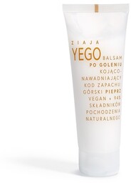 Ziaja Yego Vegan balsam po goleniu kojąco-nawadniający kod