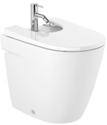 Roca Ona bidet stojący przyścienny biały SUPERGLAZE A357687S00