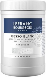 Lefranc & Bourgeois 300656 Gesso, biały, uniwersalny podkład