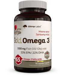 Olimp Gold Omega 3 1000 mg, 90 kapsułek