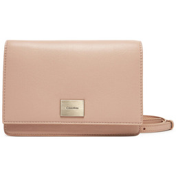 Torebka Calvin Klein Hardware Flap Crossbody K60K612967 Różowy