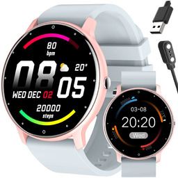 SMARTWATCH UNISEX GRAVITY GT1-10 - PULSOMETR, WŁASNE TARCZE