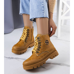 Camelowe ocieplane botki LCJ-22-44-1339L Lee Cooper-39