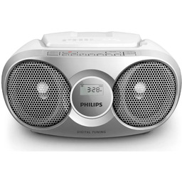 PHILIPS Radioodtwarzacz AZ215S, srebrny