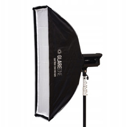 GlareOne Softbox Pro 25x100 cm Bowens z gridem