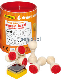 Pieczątki motywujące 6 szt