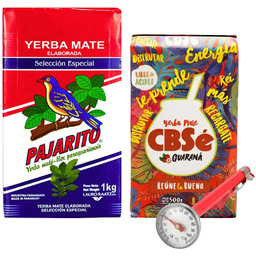 Zestaw Yerba Mate Pajarito Seleccion Especial CBSe Guarana