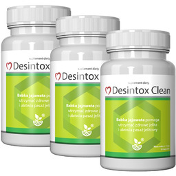 Desintox CLEAN Babka jajowata Czystek Rzepik Babka płesznika